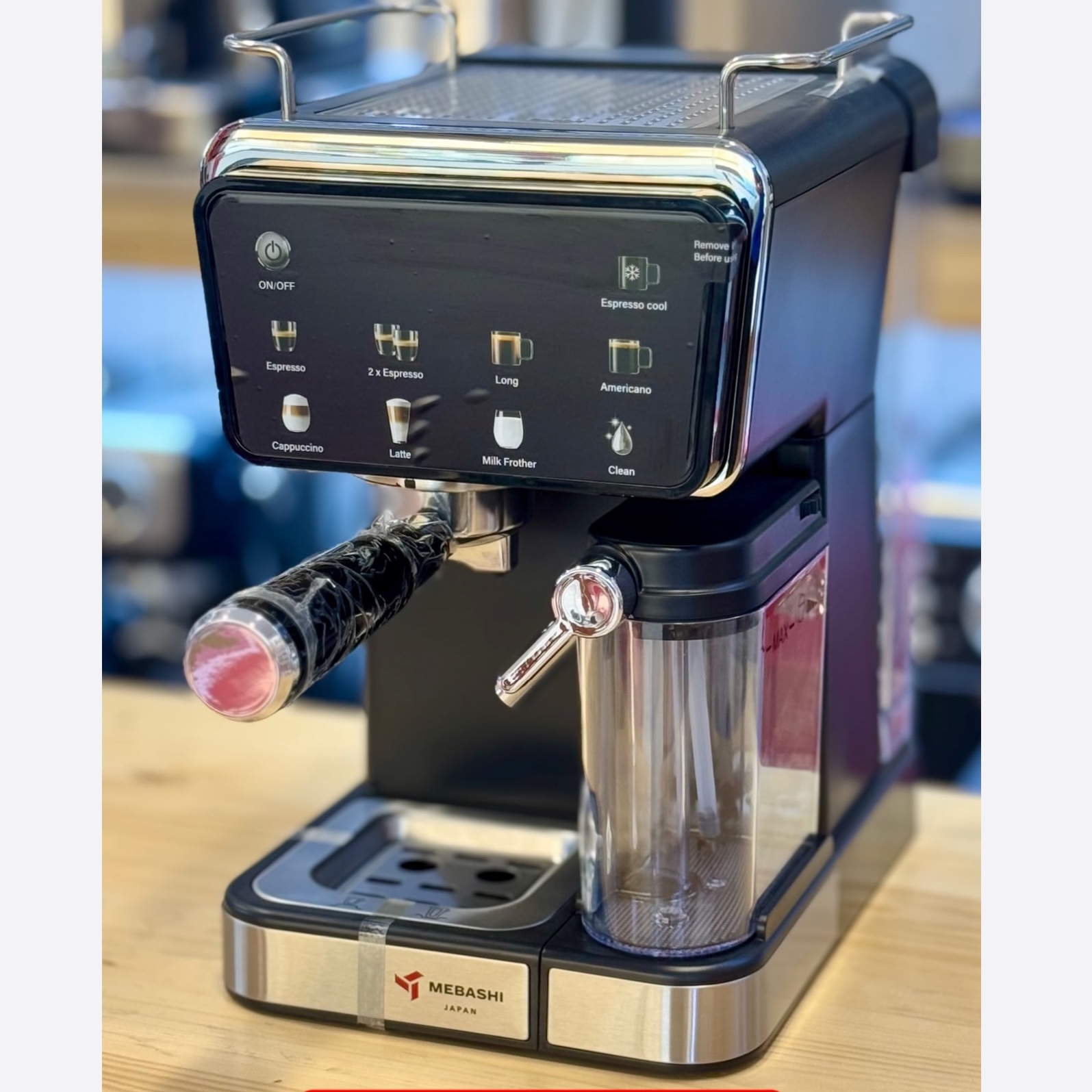اسپرسوساز مباشی مخزن شیردار مدل ME-ECM2505