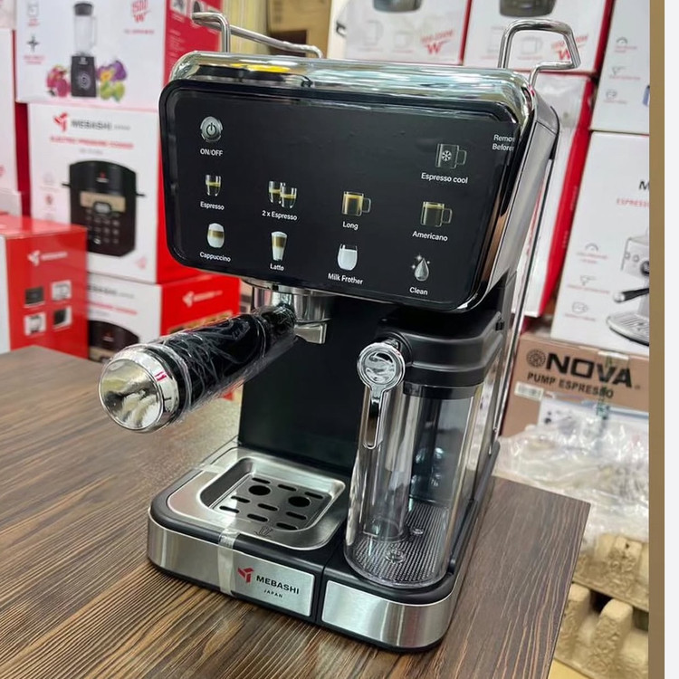 اسپرسوساز مباشی مخزن شیردار مدل ME-ECM2505