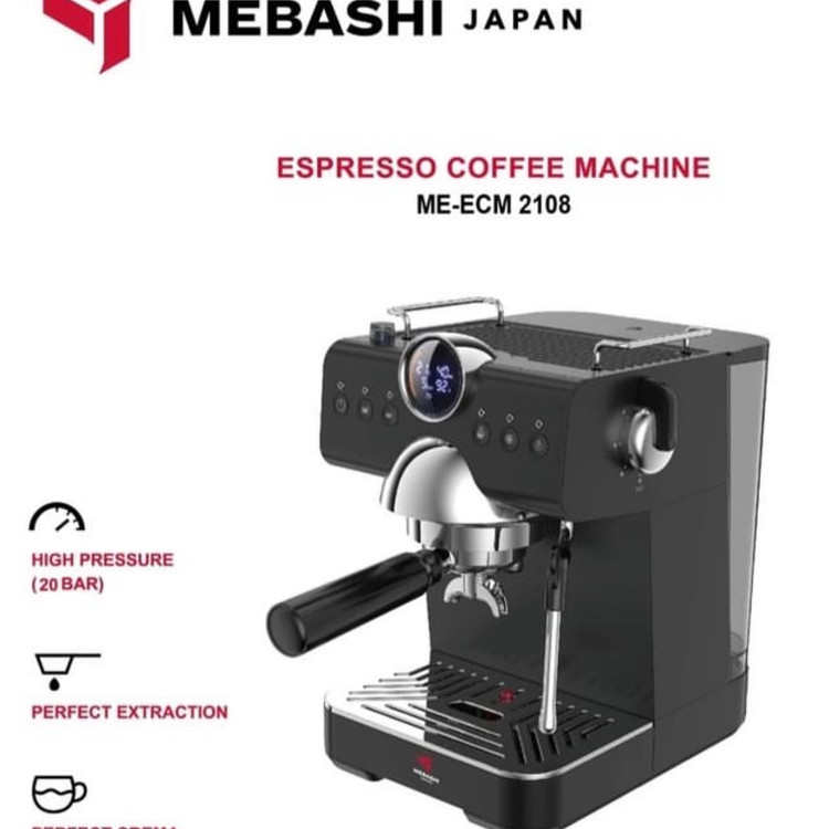 اسپرسوساز نیمه صنعتی مباشی مدل ME-ECM2108 مشکی